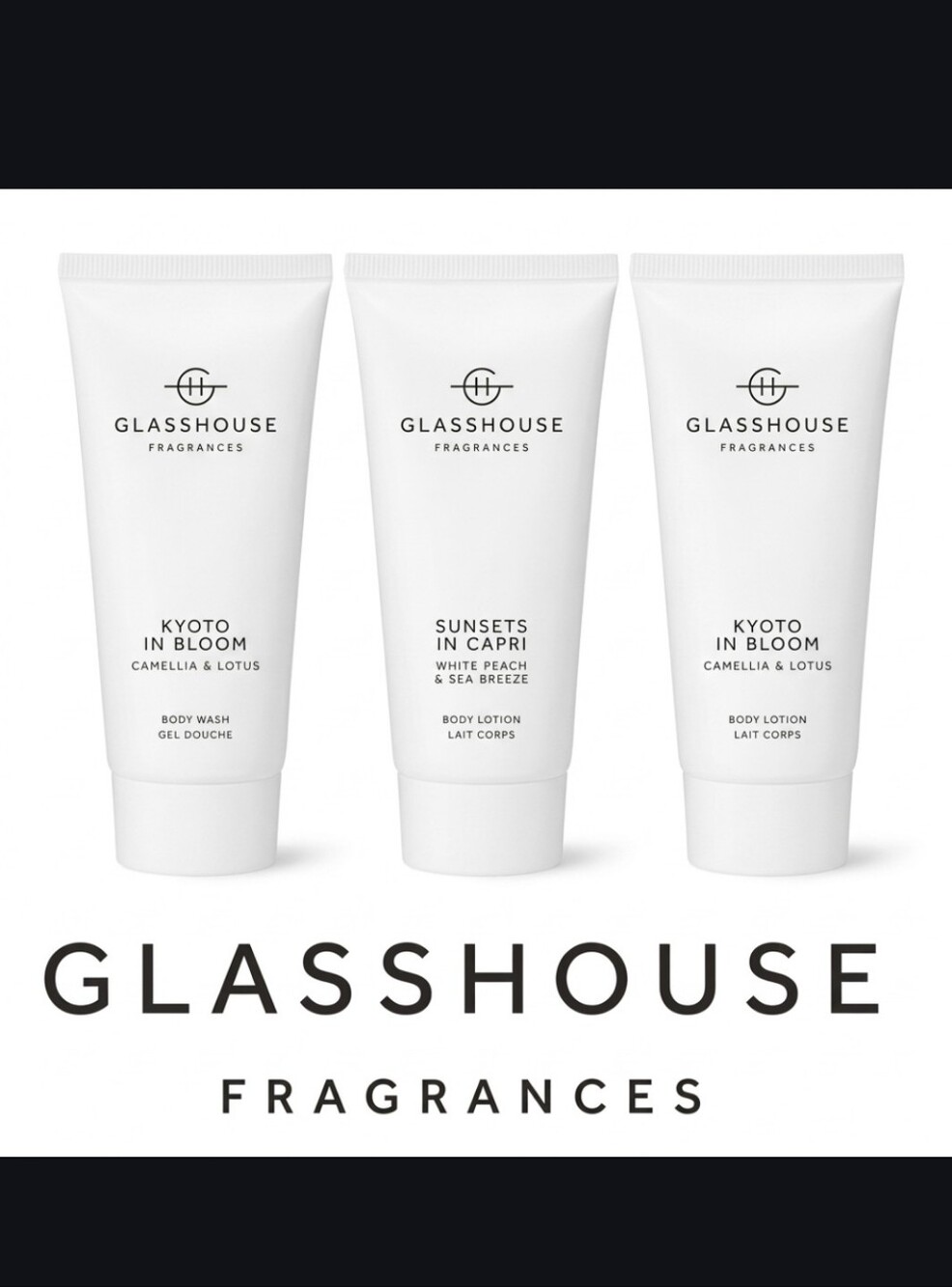 Glasshouse fragrance Lot